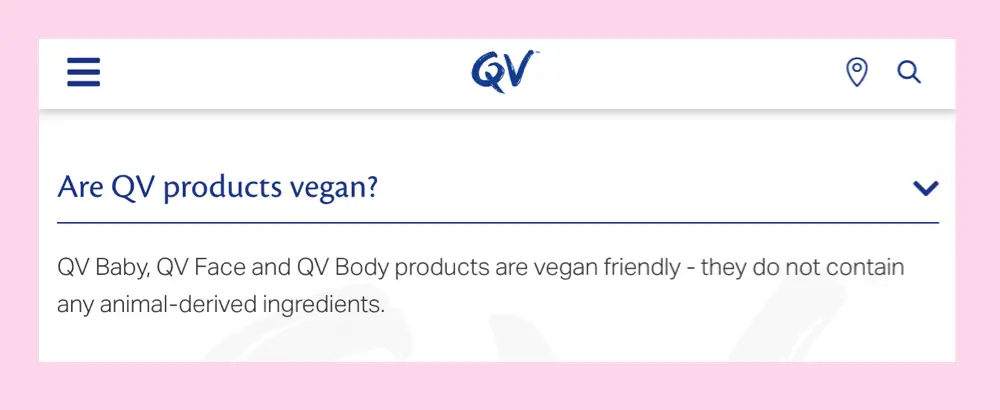 QBV Beauty Vegan Products