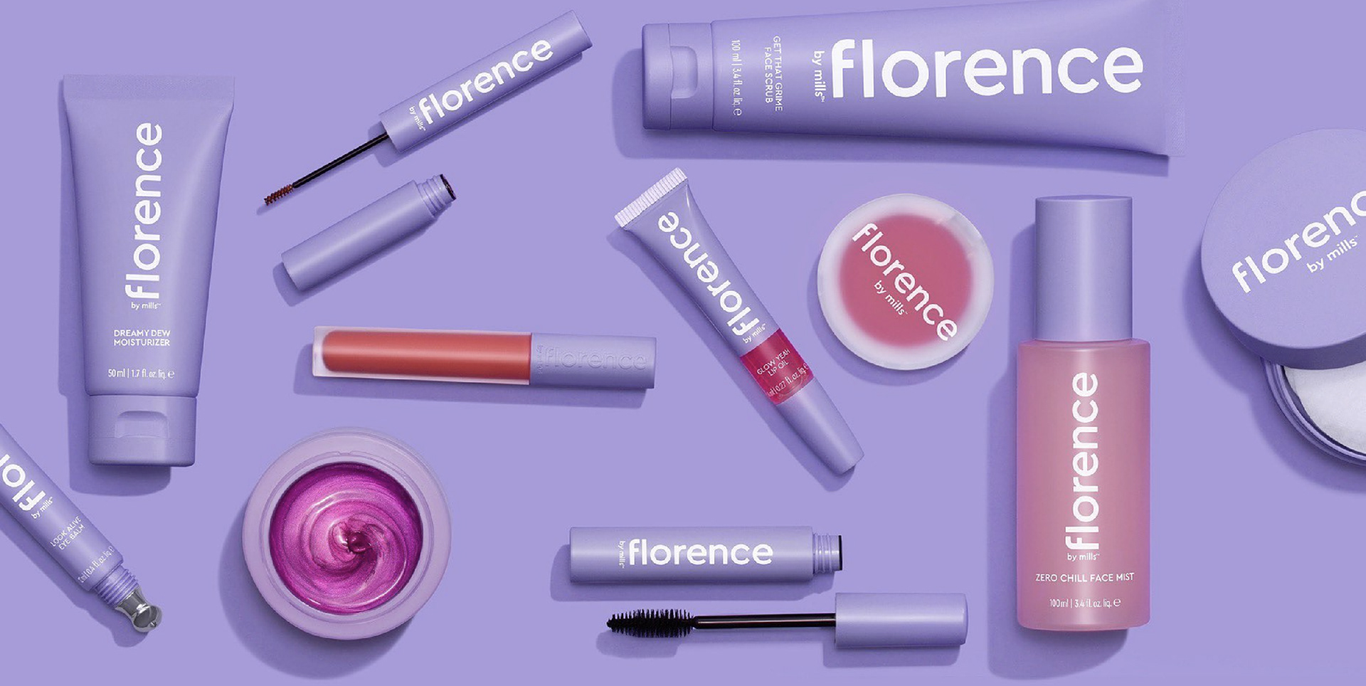 Florence by Mills Cruelty-free and vegan product range